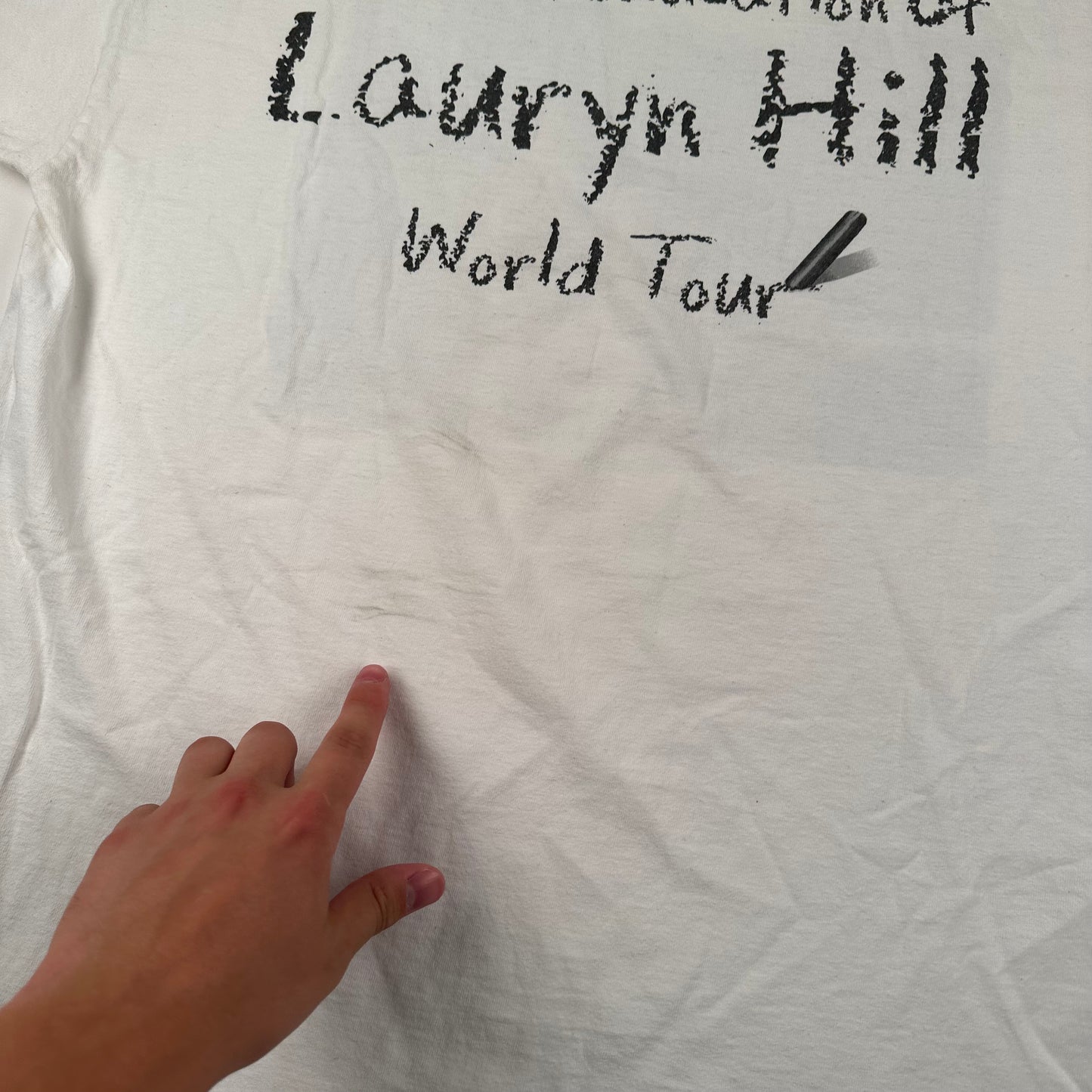 Vintage 1999 Lauryn Hill Shirt XL Miseducation