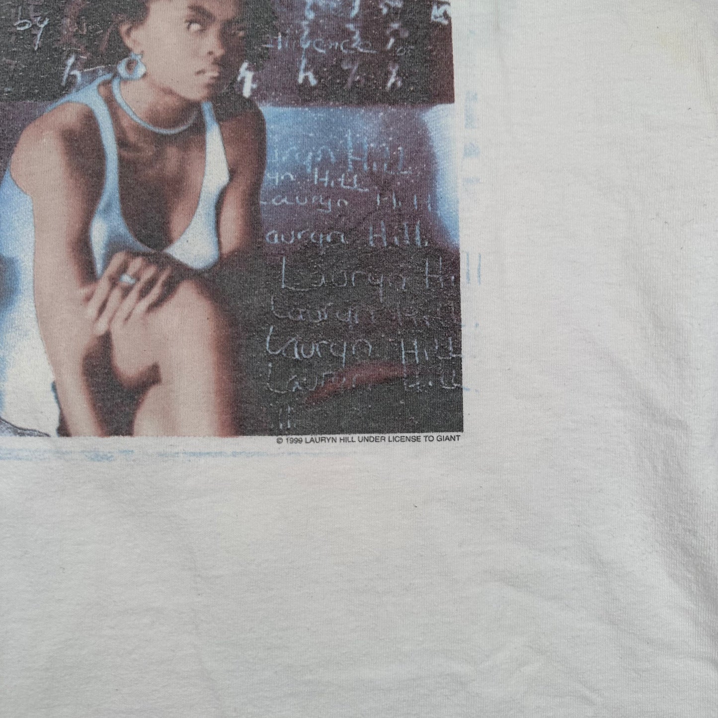 Vintage 1999 Lauryn Hill Shirt XL Miseducation