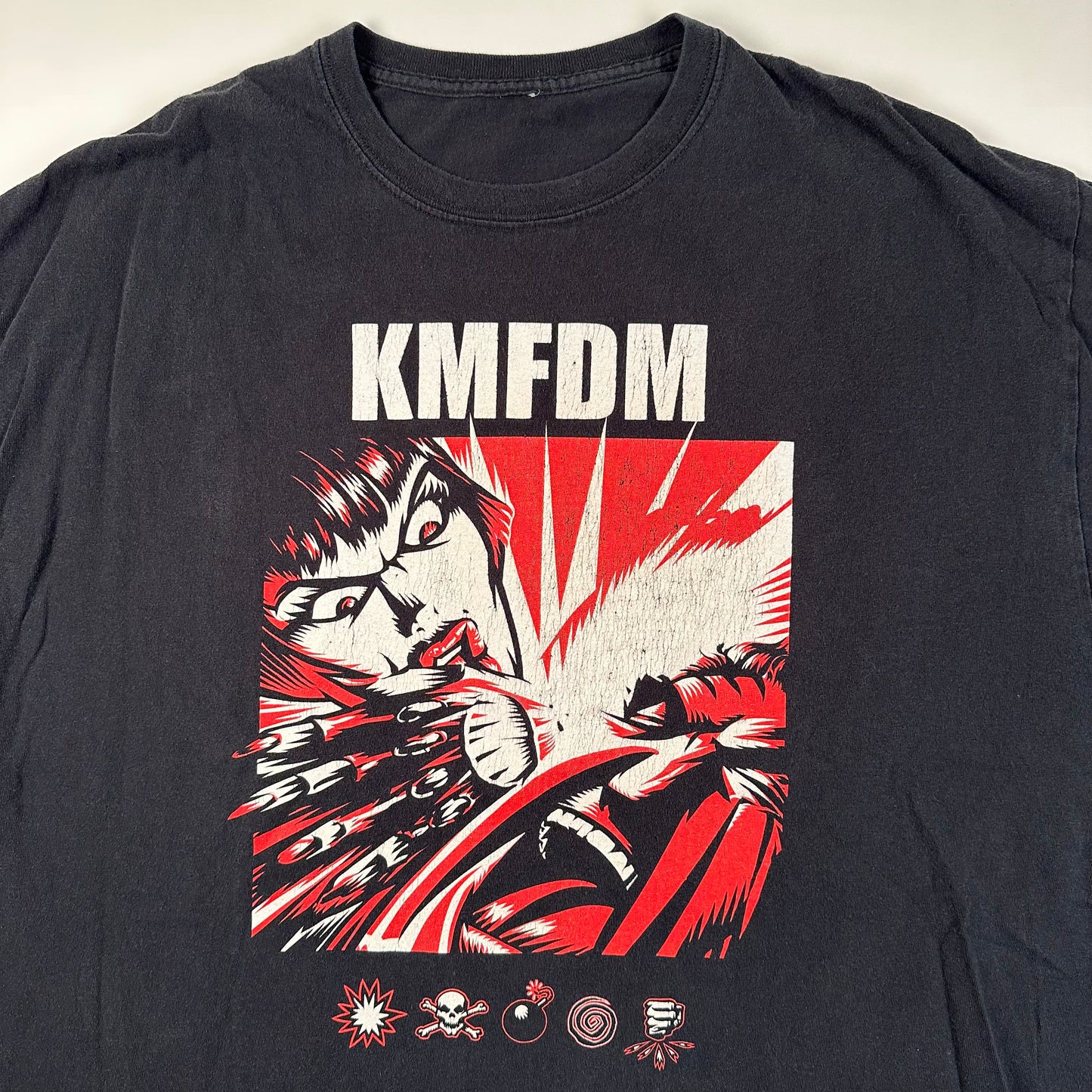 Vintage 2000s KMFDM Shirt XXL Megalomaniacal