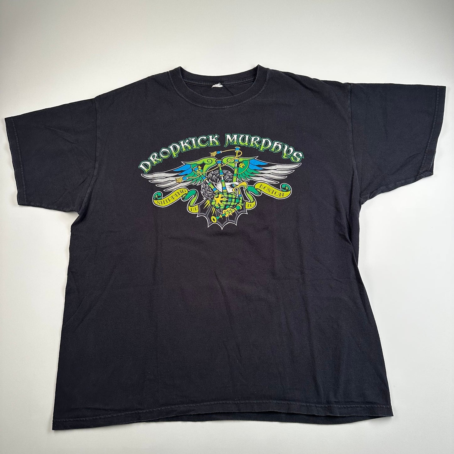 Vintage 2000s Dropkick Murphys Shirt XL Shipping Up To Boston