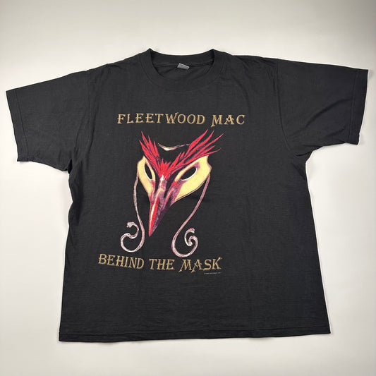 Vintage 1990 Fleetwood Mac Shirt XL Behind The Mask