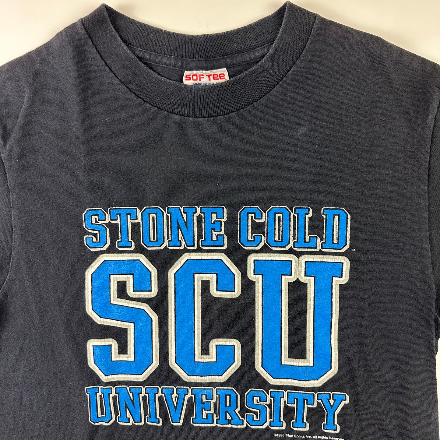 Vintage 1998 Stone Cold University Shirt Small