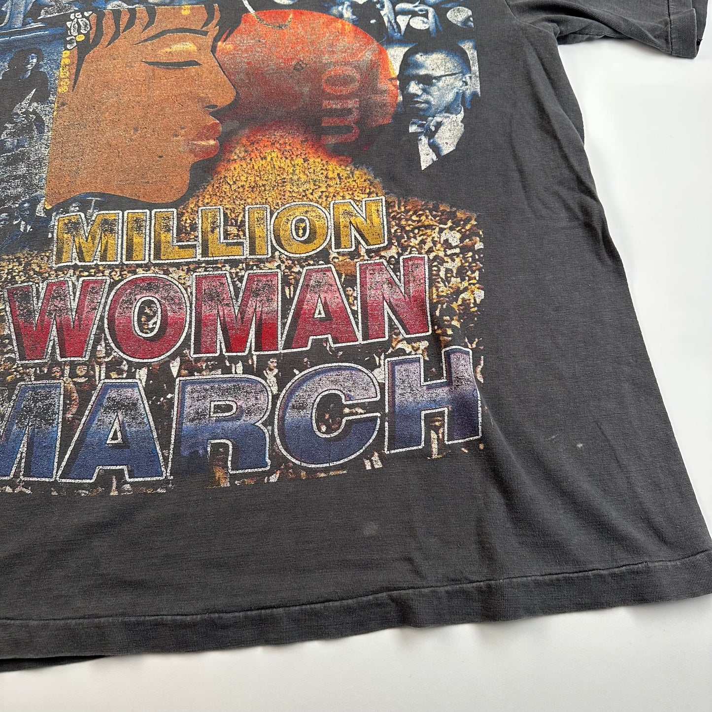 Vintage 1997 Million Woman March Shirt Large