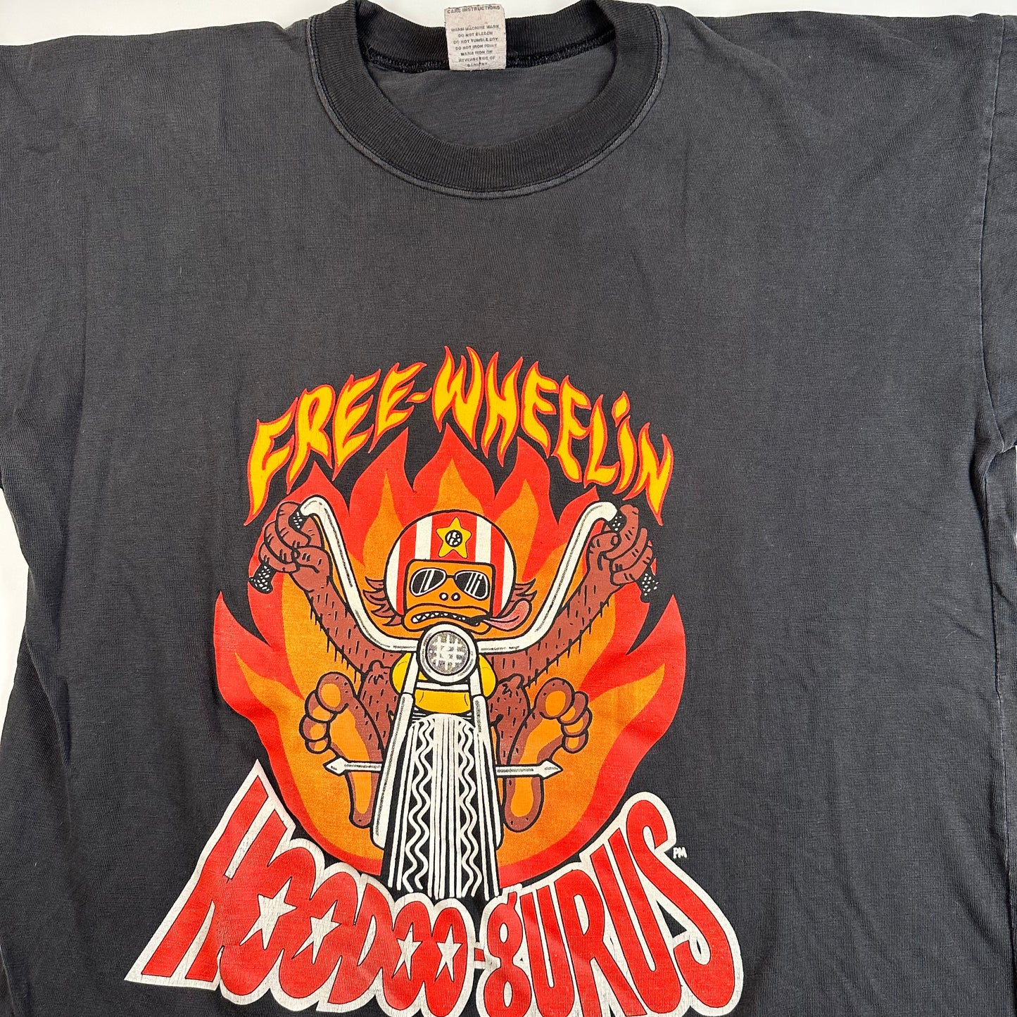 Vintage 1993 Hoodoo-Gurus Shirt Large Free Wheelin