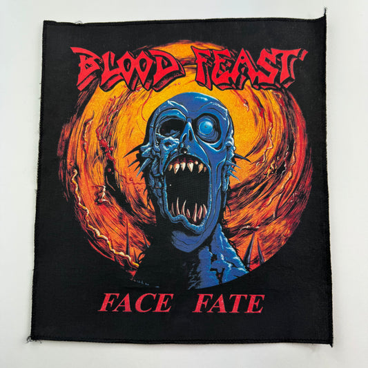 Blood Feast Back Patch Face Fate