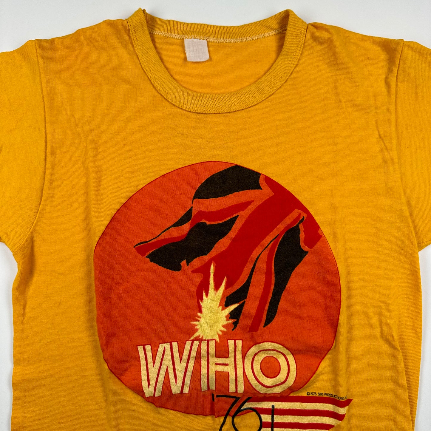 Vintage 1976 The Who Shirt Medium