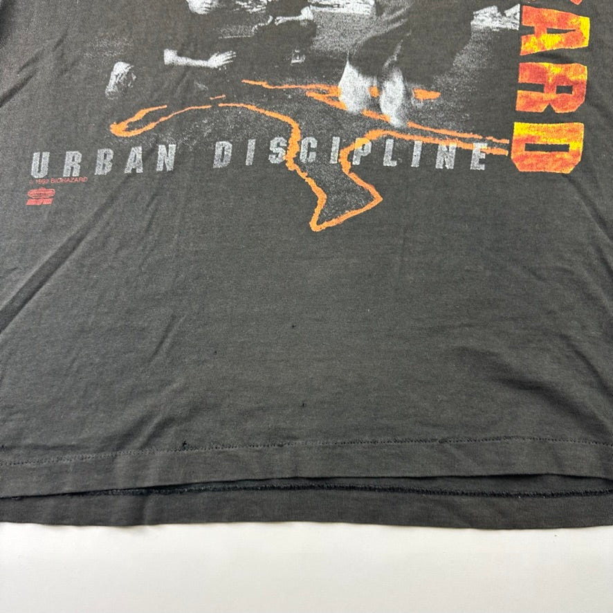 Vintage 1993 Biohazard Shirt Large Urban Discipline&nbsp;
