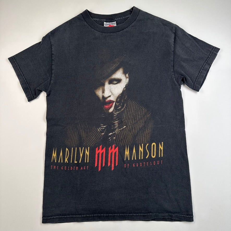 Vintage 2003 Marilyn Manson Shirt Small The Golden Age