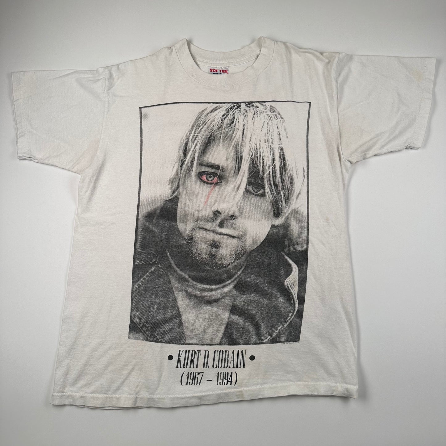 Vintage 1994 Kurt Cobain Shirt Large 1967-1994