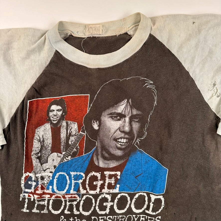 Vintage 70s George Thorogood & The Destroyers Shirt Medium