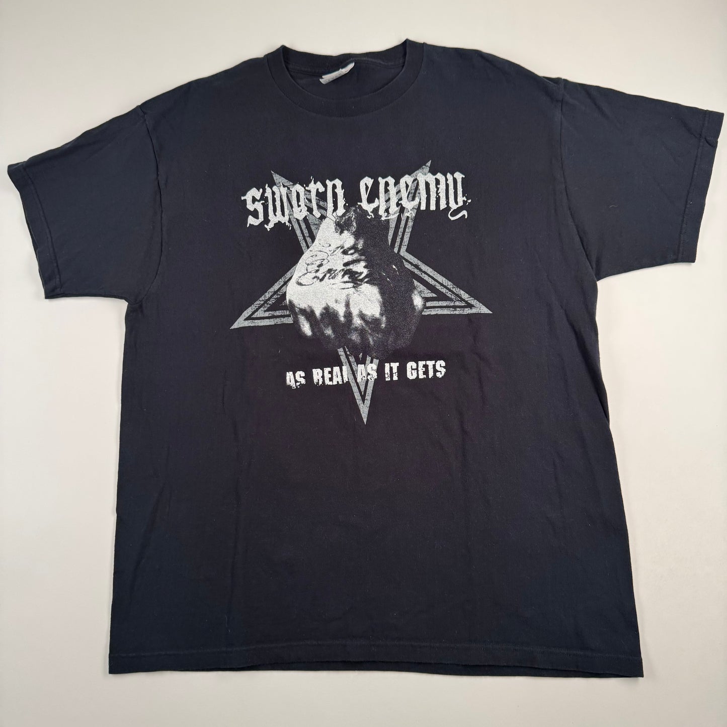 Vintage 2000s Sworn Enemy Shirt XL As Real As It Gets