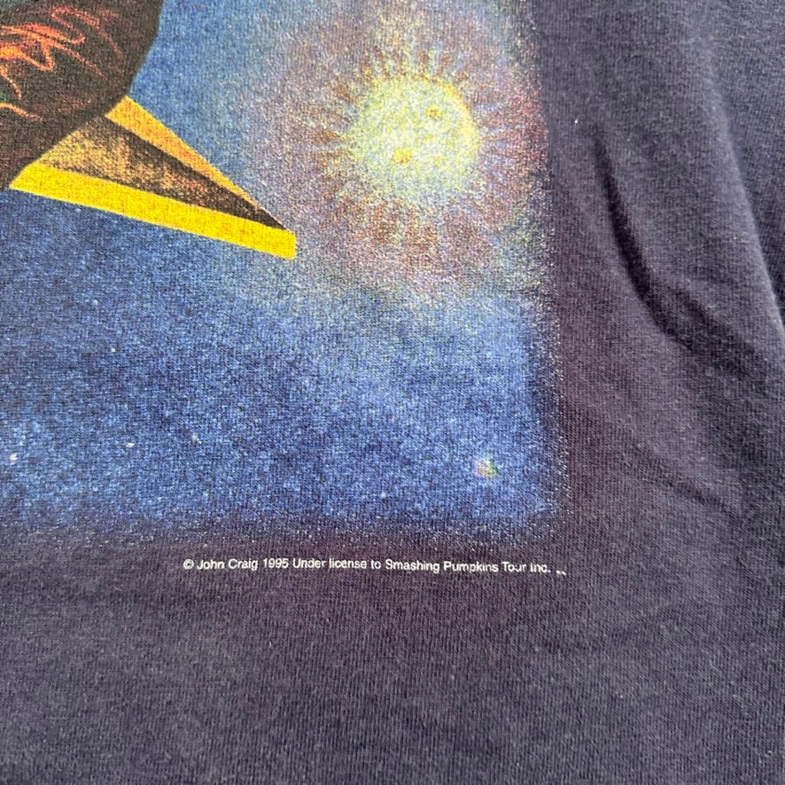 Vintage 1995 Smashing Pumpkins Shirt Large Mellon Collie