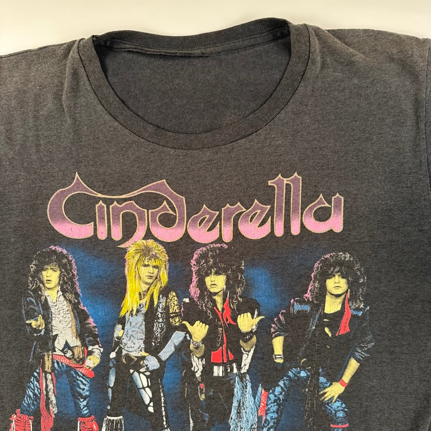 Vintage 1986 Cinderella Shirt Medium Night Songs