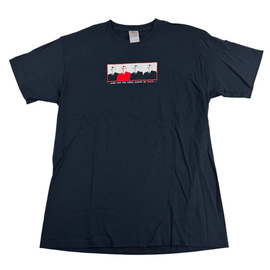 Vintage 2000s Thursday Shirt Large Even Now The Robots