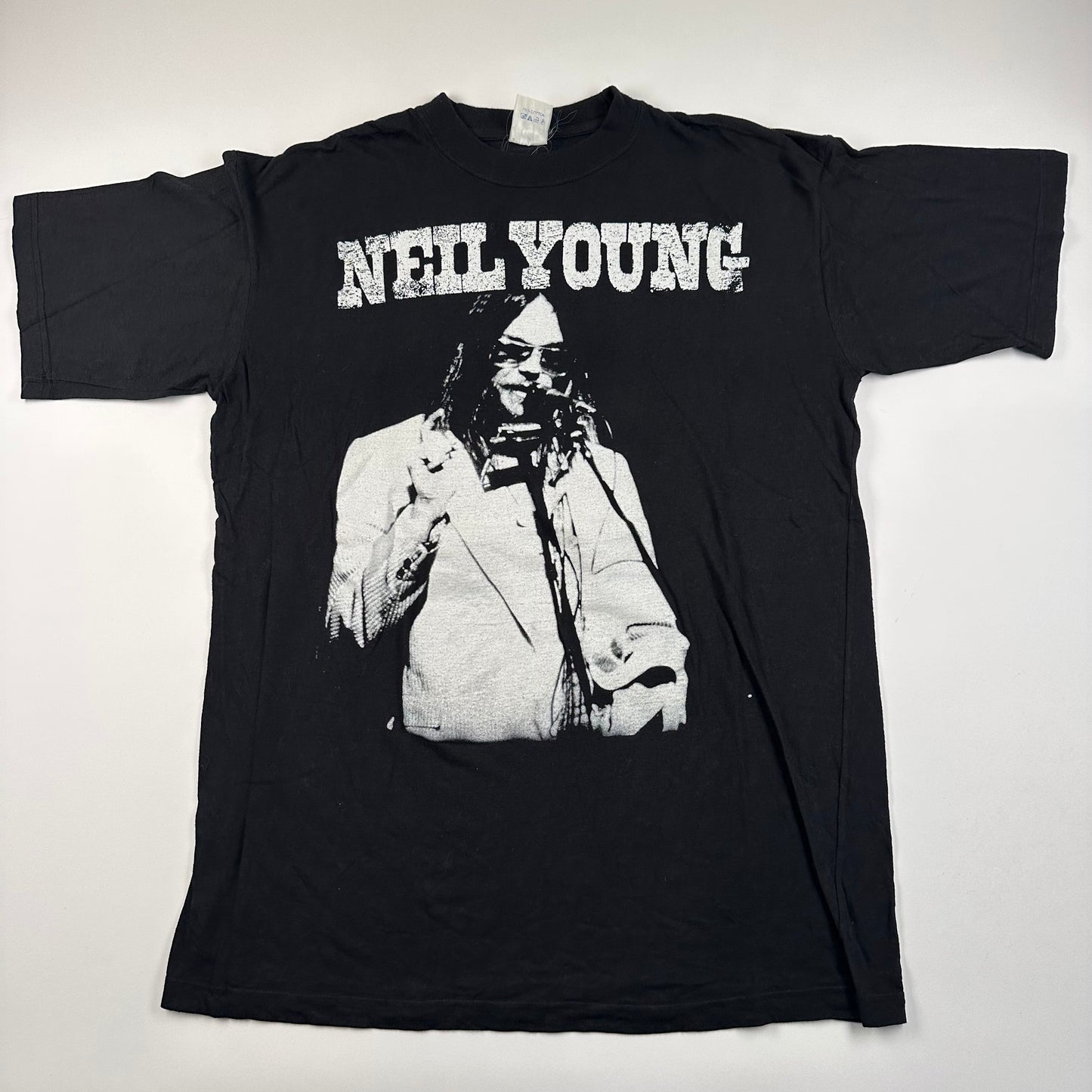 Vintage 2001 Neil Young Shirt XXL European Tour