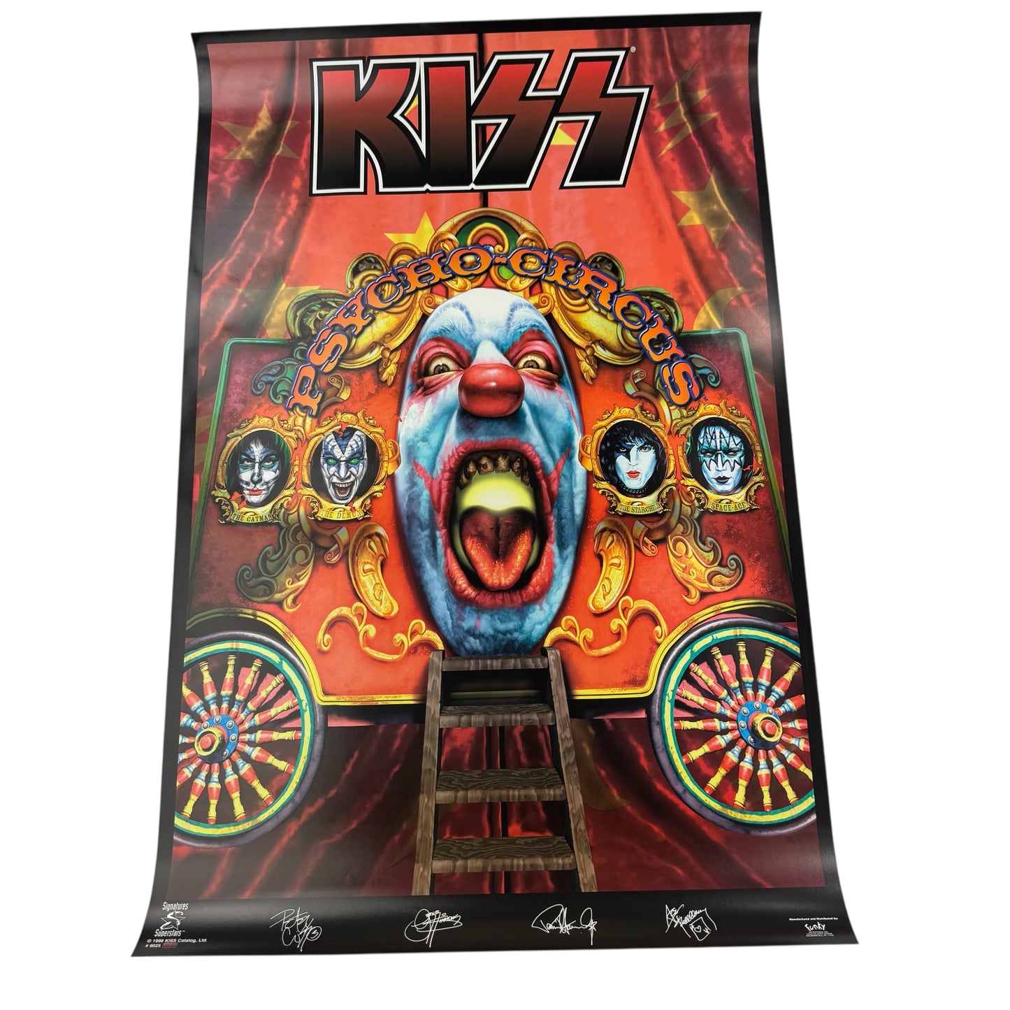 Vintage 1998 Kiss Poster