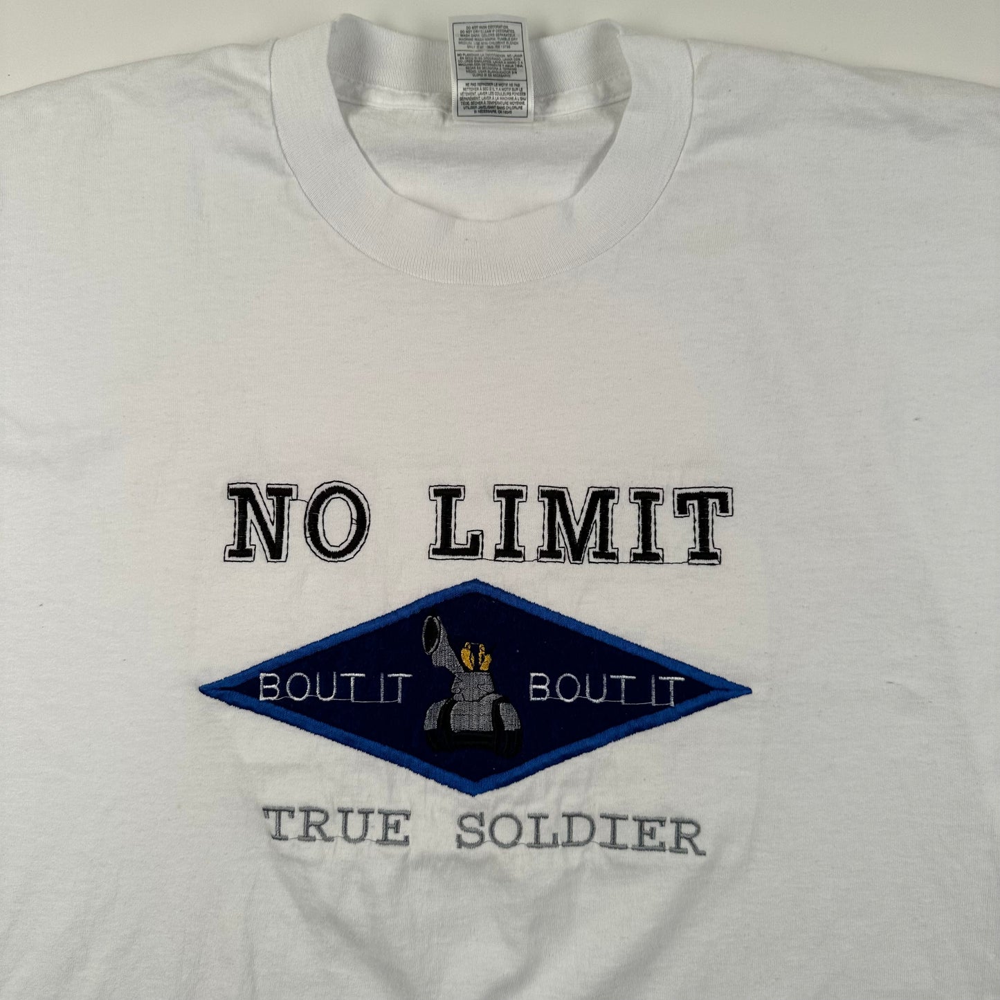 Vintage 90s No Limit Records Shirt XL Solider