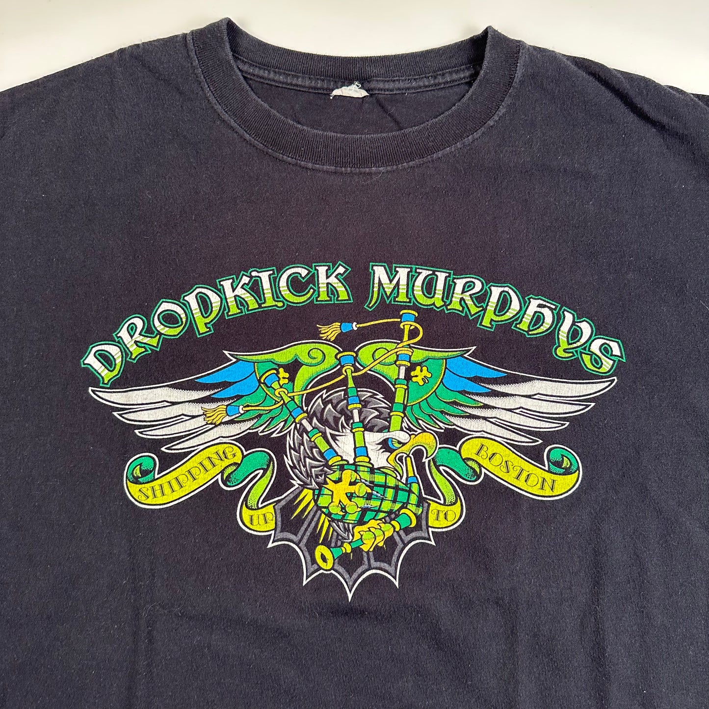 Vintage 2000s Dropkick Murphys Shirt XL Shipping Up To Boston