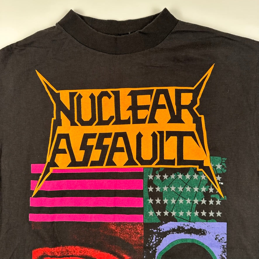 Vintage 1991 Nuclear Assault Shirt Large Out Of Order