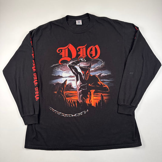 Vintage 90s Dio Long Sleeve Shirt XL