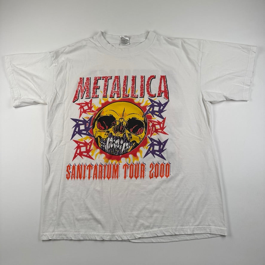 Vintage 2000 Metallica Shirt XL Sanitarium Tour