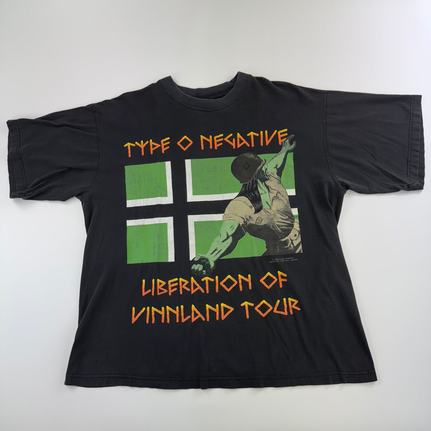 Vintage 1996 Type O Negative Shirt XL Liberation Of Vinnland