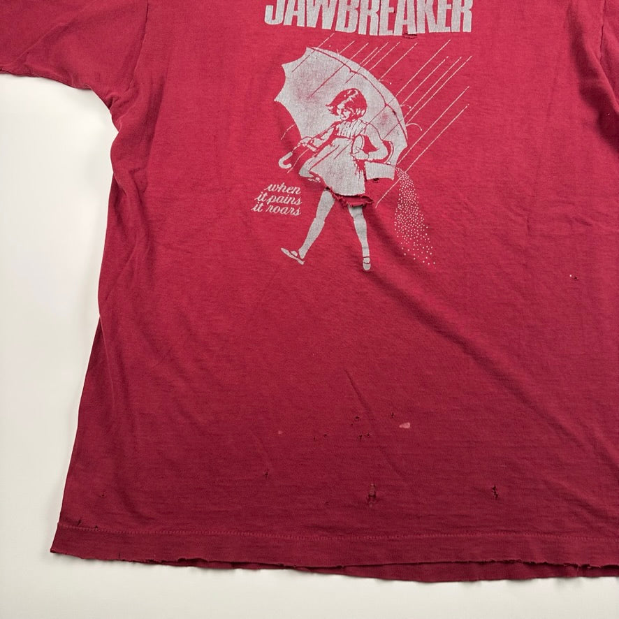 Vintage 90s Jawbreaker Shirt XL When It Pains It Roars