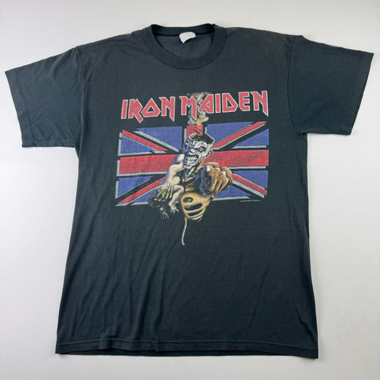 Vintage 1988 Iron Maiden Shirt Large Eddie Rules Ok
