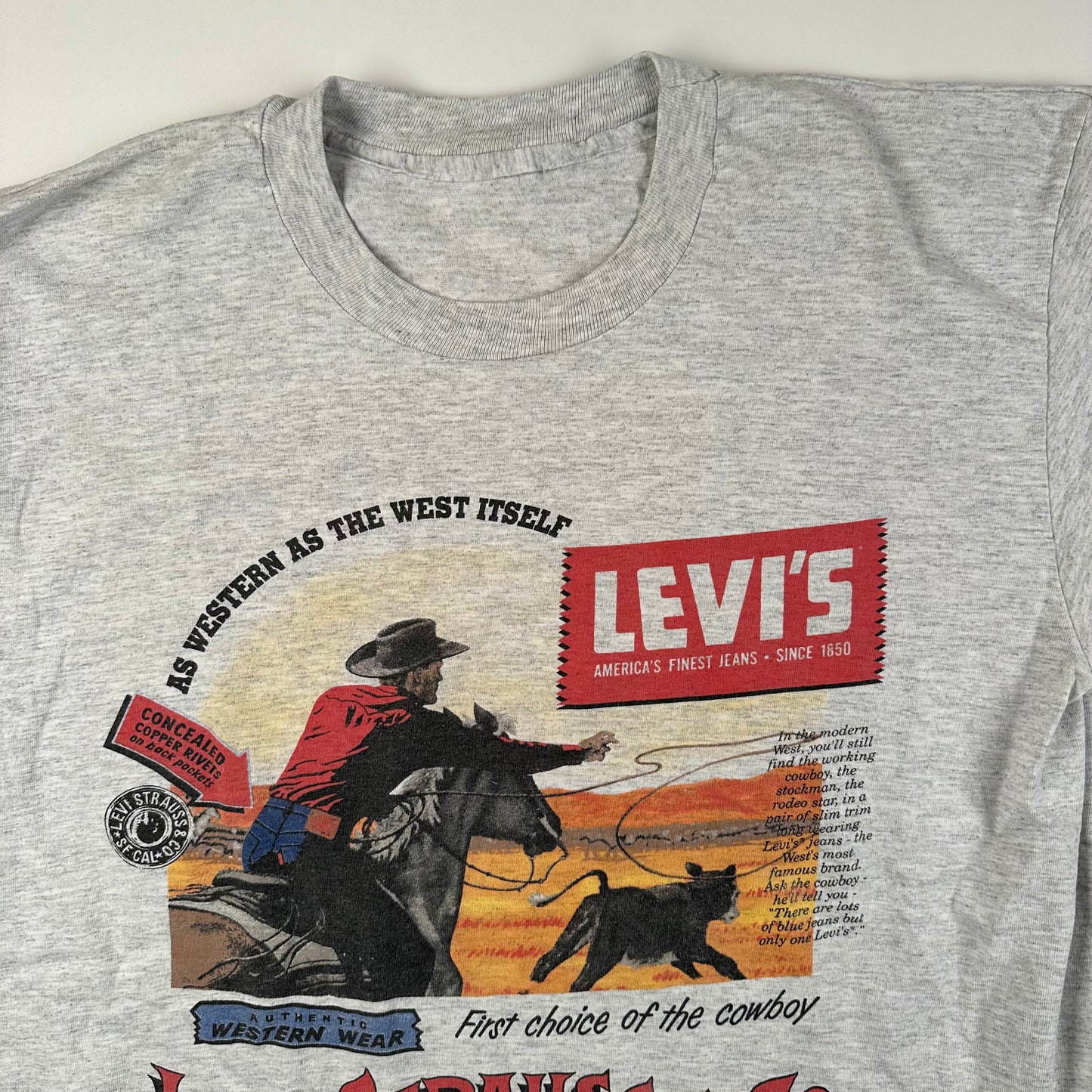 Vintage 90s Levis Shirt Large As Western As The West Itself