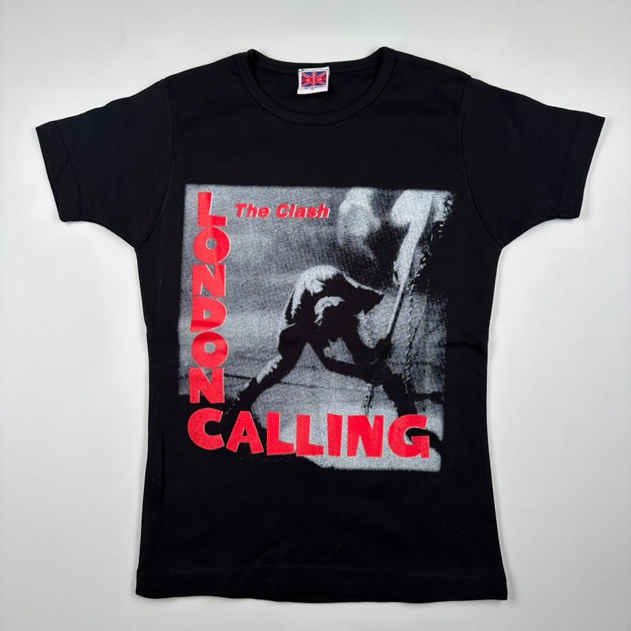 Vintage 90s The Clash Womens Shirt Small London Calling