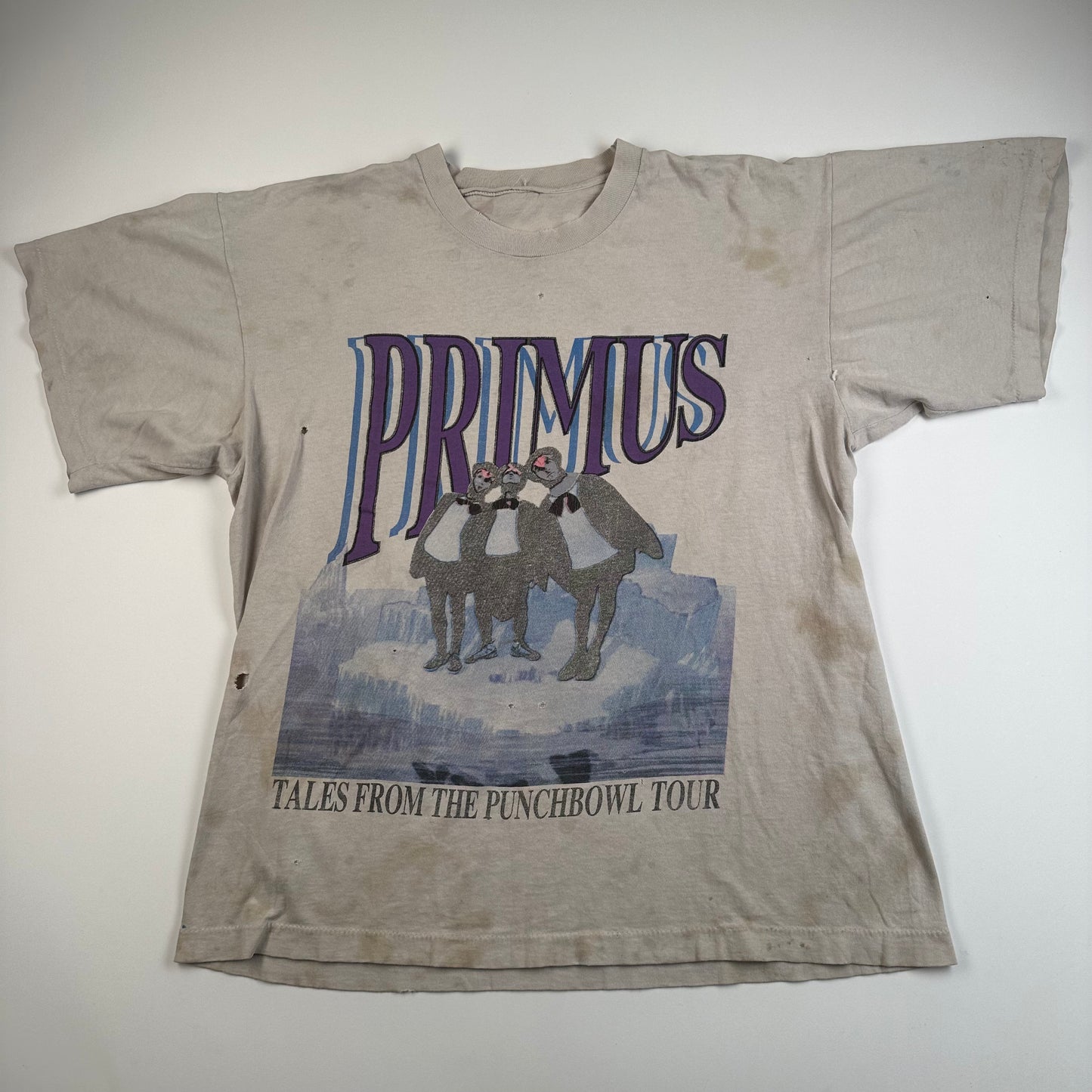 Vintage 1996 Primus Shirt Large Tales From The Punchbowl