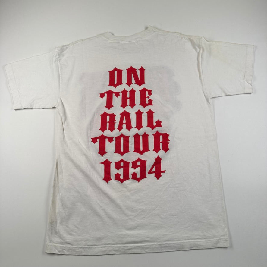 Vintage 1994 Bad Angels Shirt Large On The Rail Tour