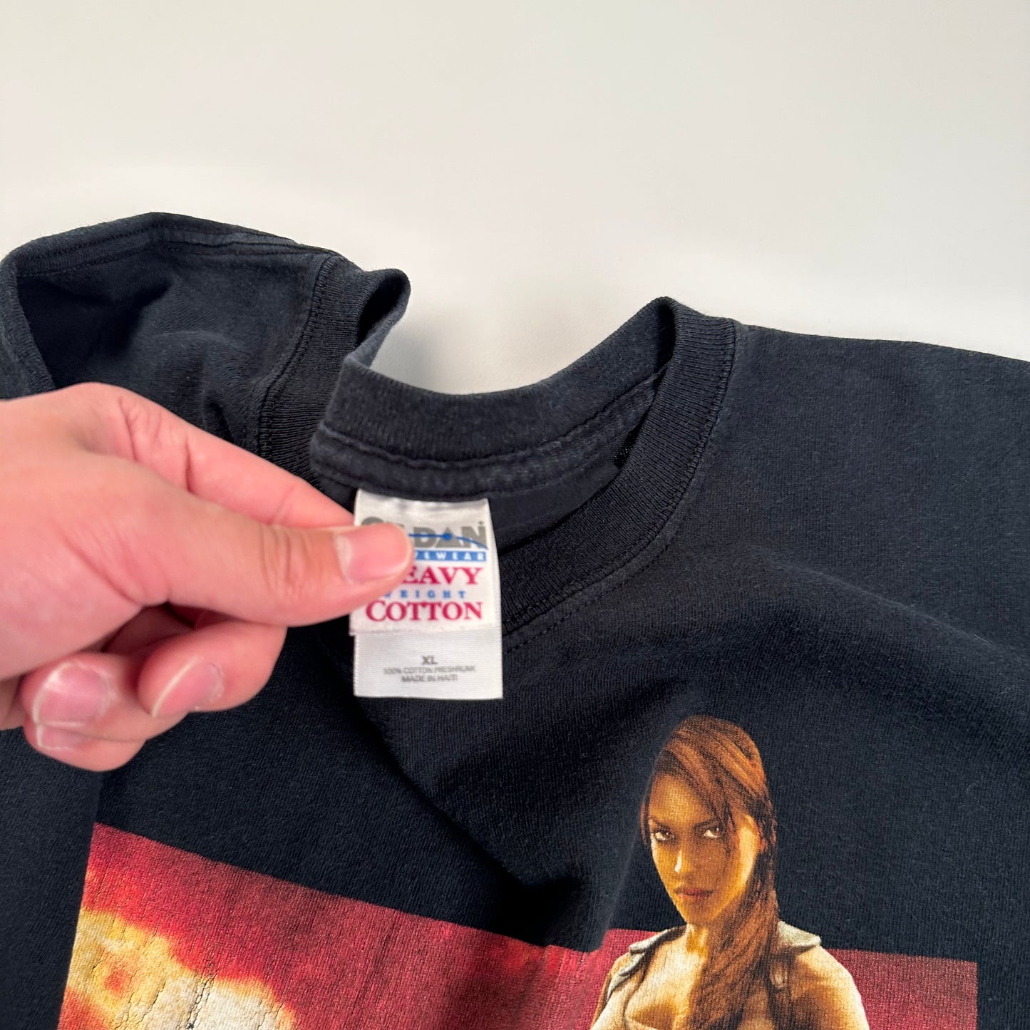 Vintage 2005 Tomb Raider Shirt XL Lara Croft Legend