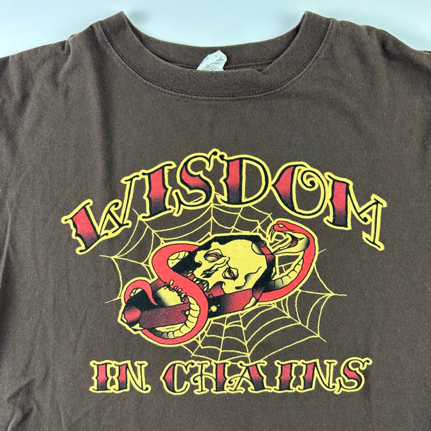 Vintage 2000s Wisdom In Chains Shirt Medium