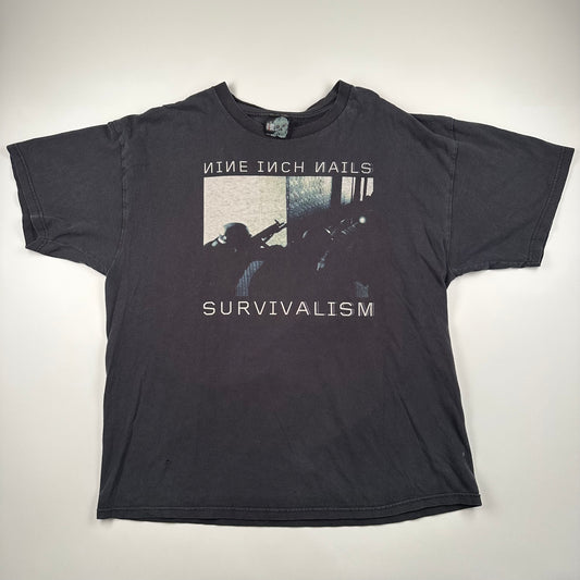 Vintage 2000s Nine Inch Nails Shirt XL Survivalism