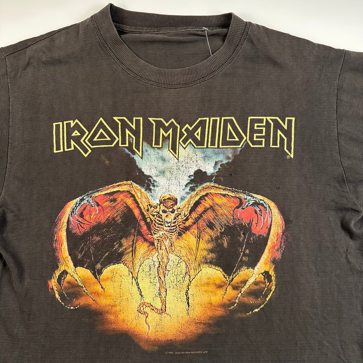 Vintage 1992 Iron Maiden Shirt Large Fear Of The Dark