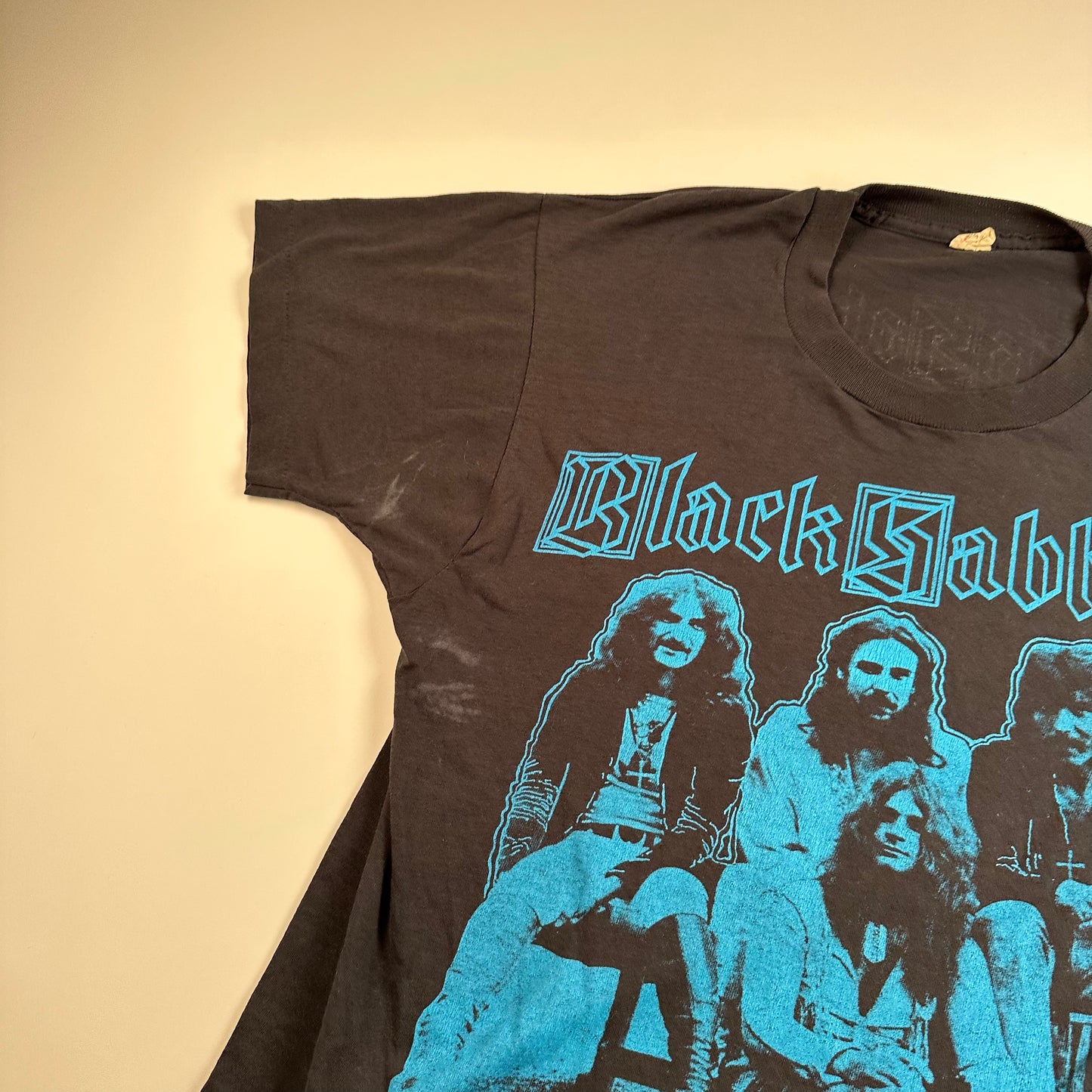 Vintage 80s Black Sabbath Shirt Large