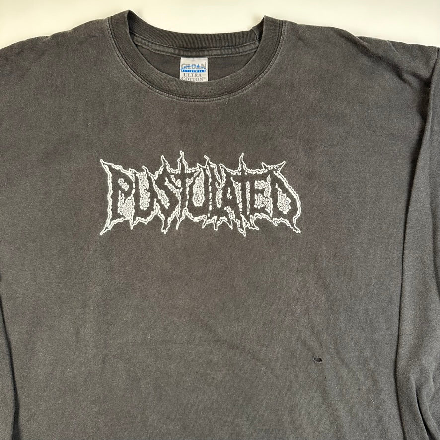 Vintage 2000s Pustulated Long Sleeve Shirt XL Grinding Vomit Reflux