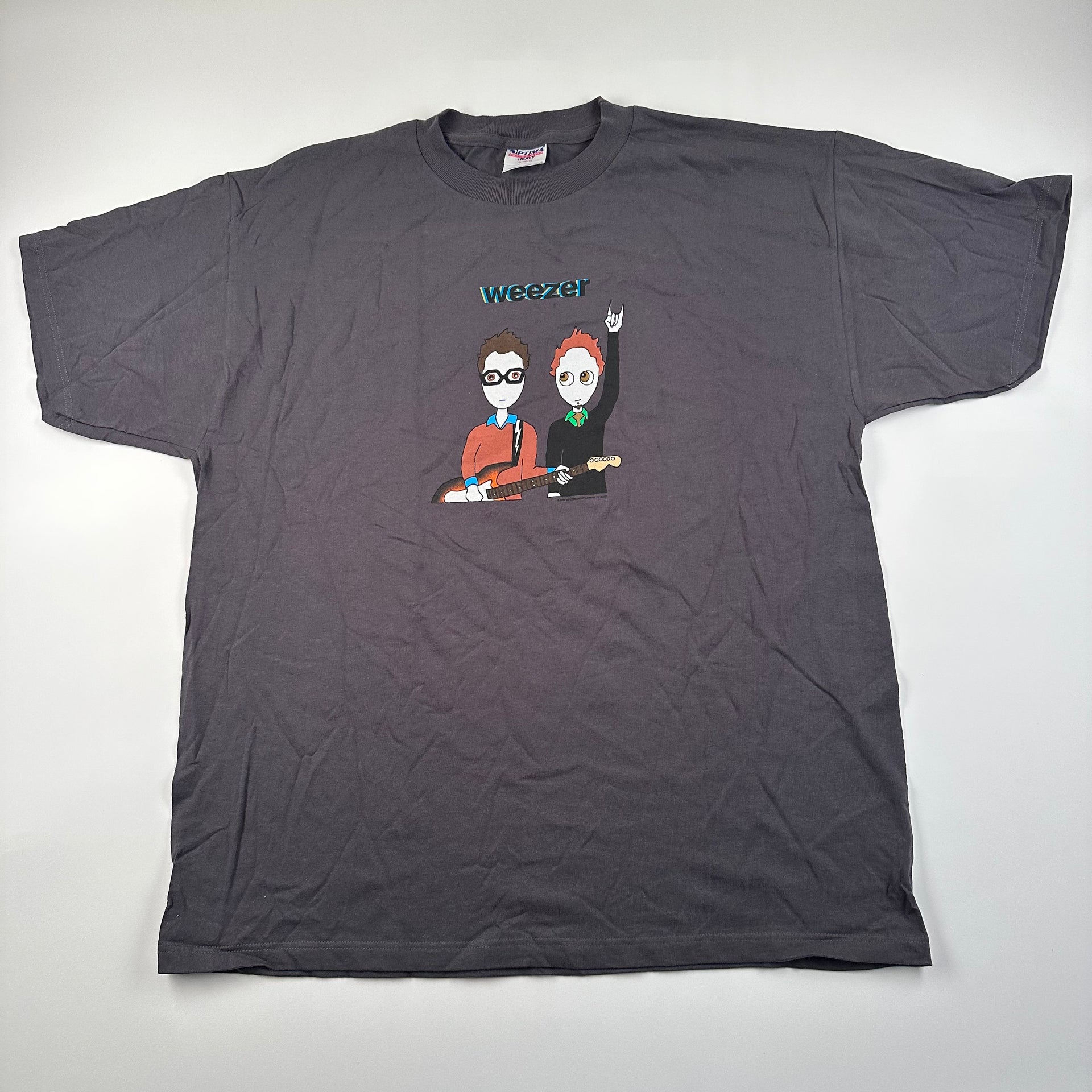 希少 WEEZER 2002 JAPAN TOUR ヴィンテージtシャツ M 希少】WEEZER 2002 JAPAN TOUR Tシャツ ヴィンテージ - メルカリ