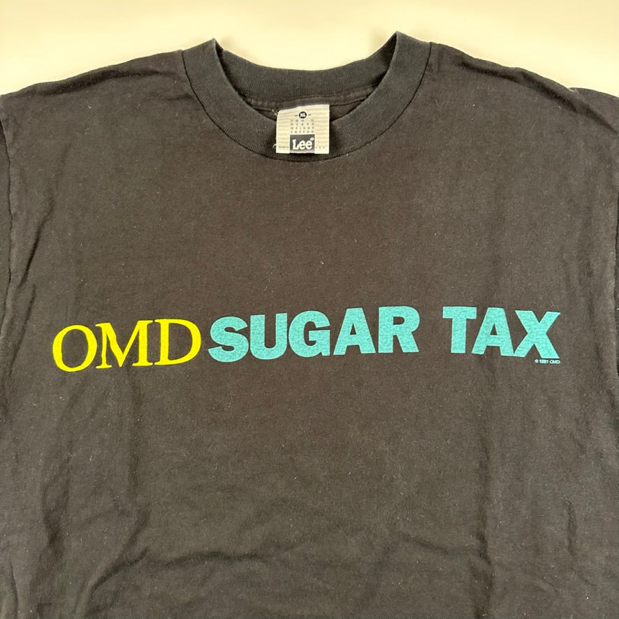 Vintage 1991 OMD Shirt XL Sugar Tax