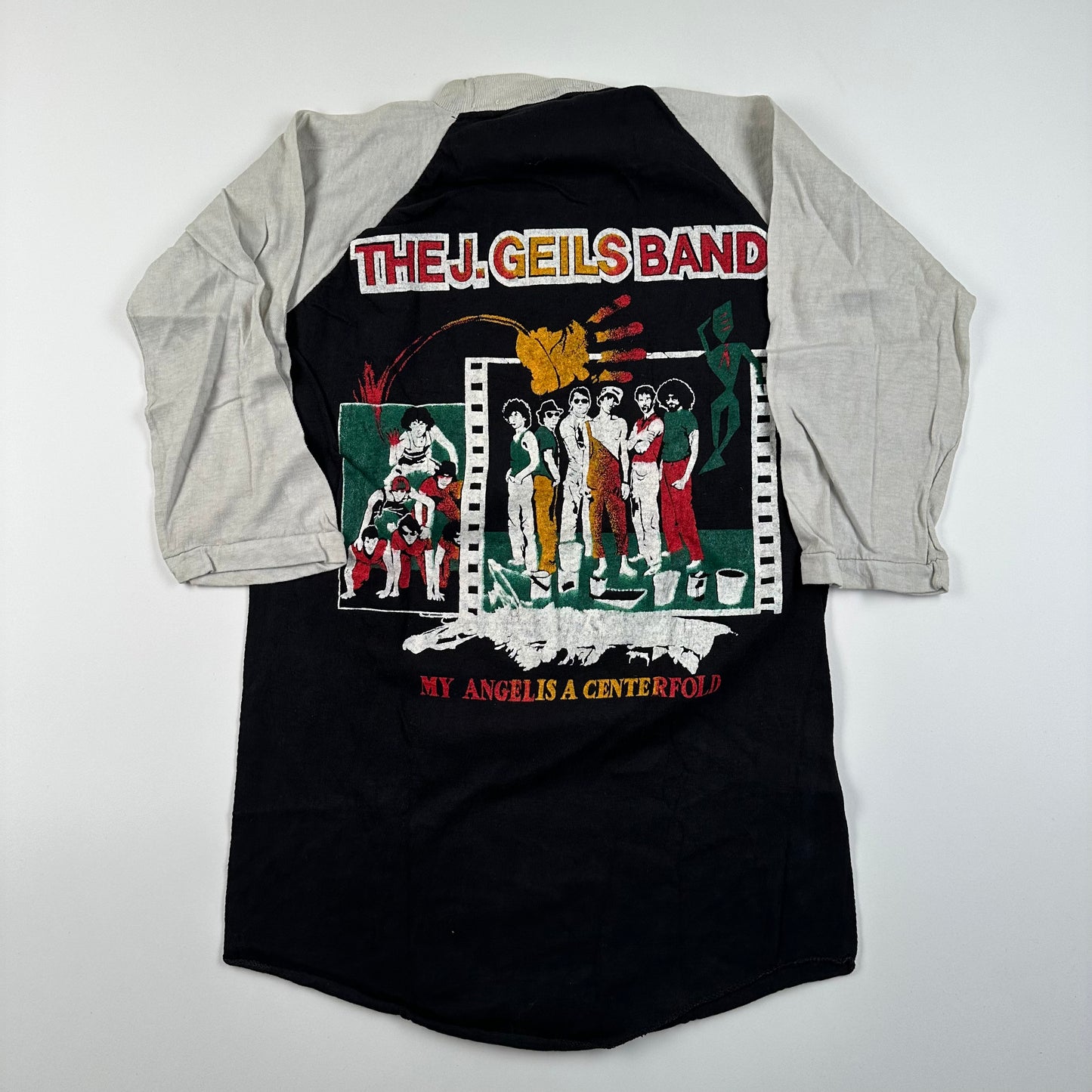 Vintage 80s J. Geils Band Shirt Small Freeze Frame