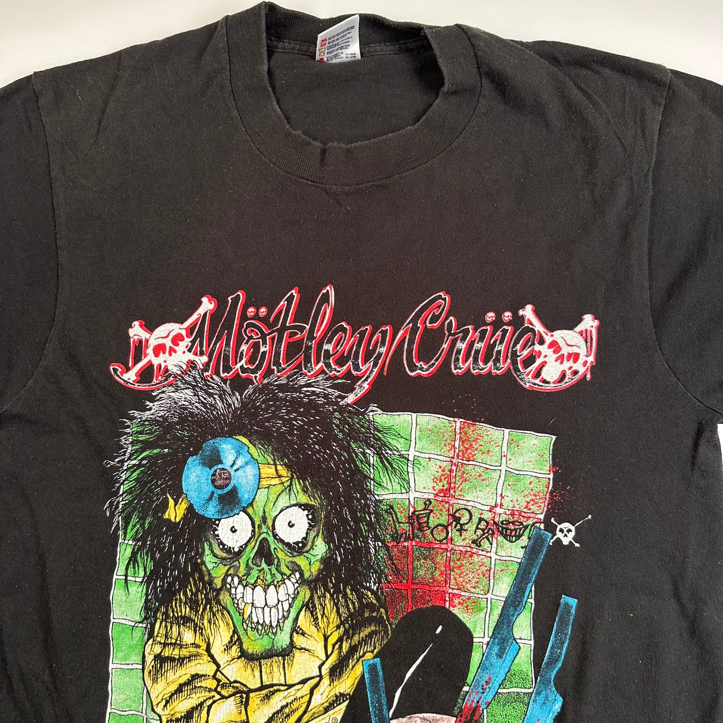 Vintage 1989 Motley Crue Shirt Large Dr Feel Good