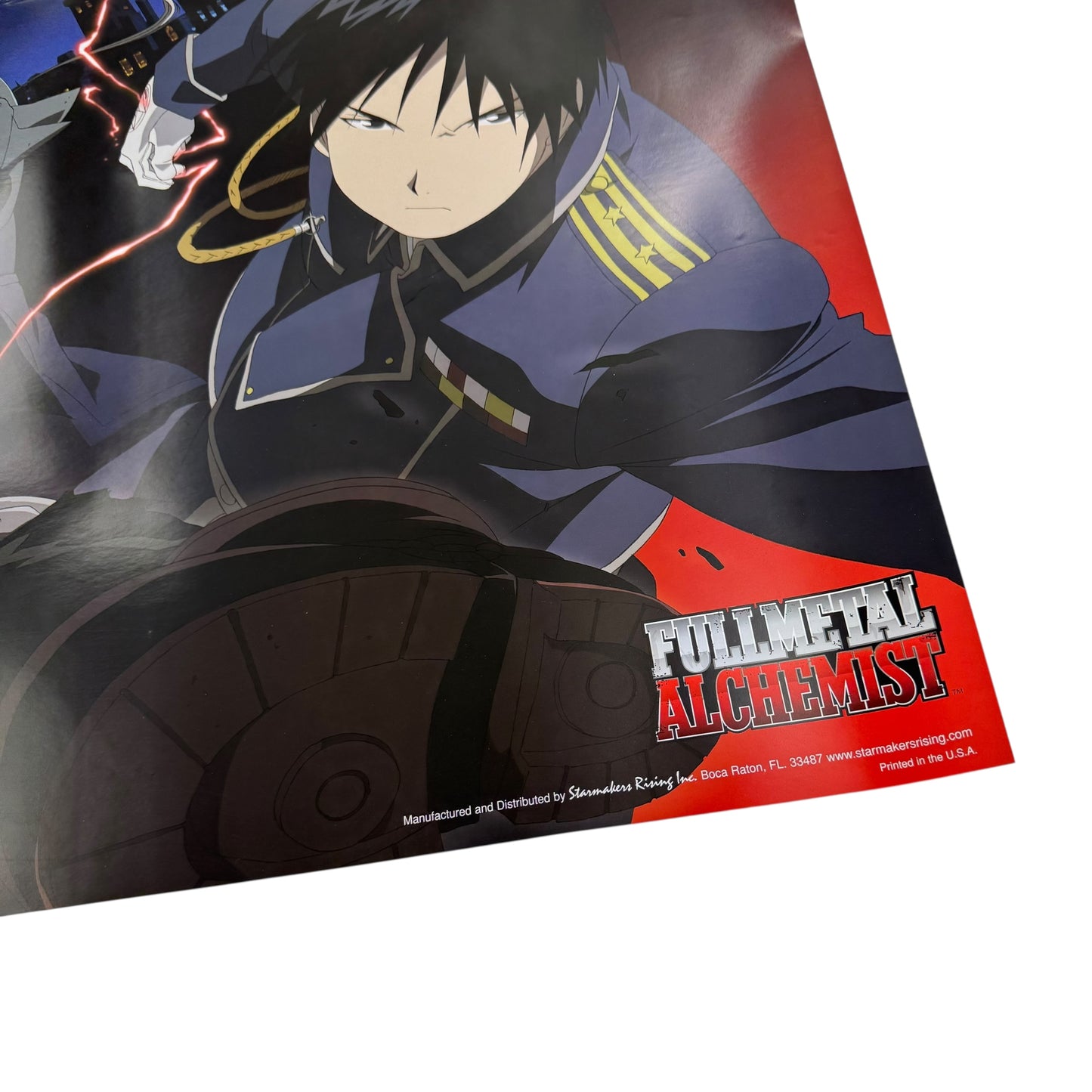 Vintage 2004 Full Metal Alchemist Poster