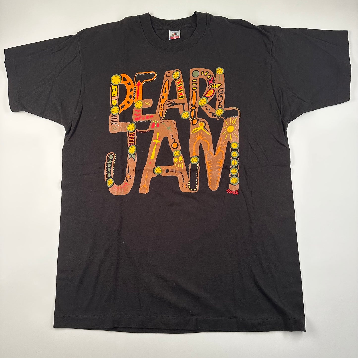 Vintage 90s Pearl Jam Shirt XL Music For Rhinos