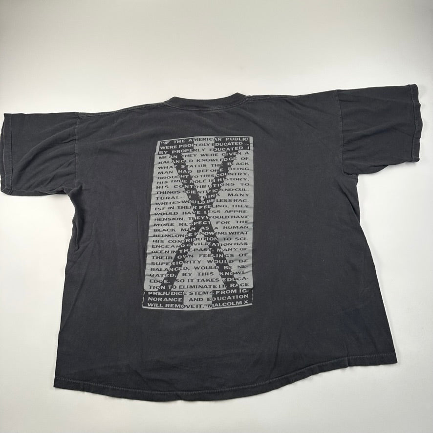 Vintage 90s Malcom X Shirt XL