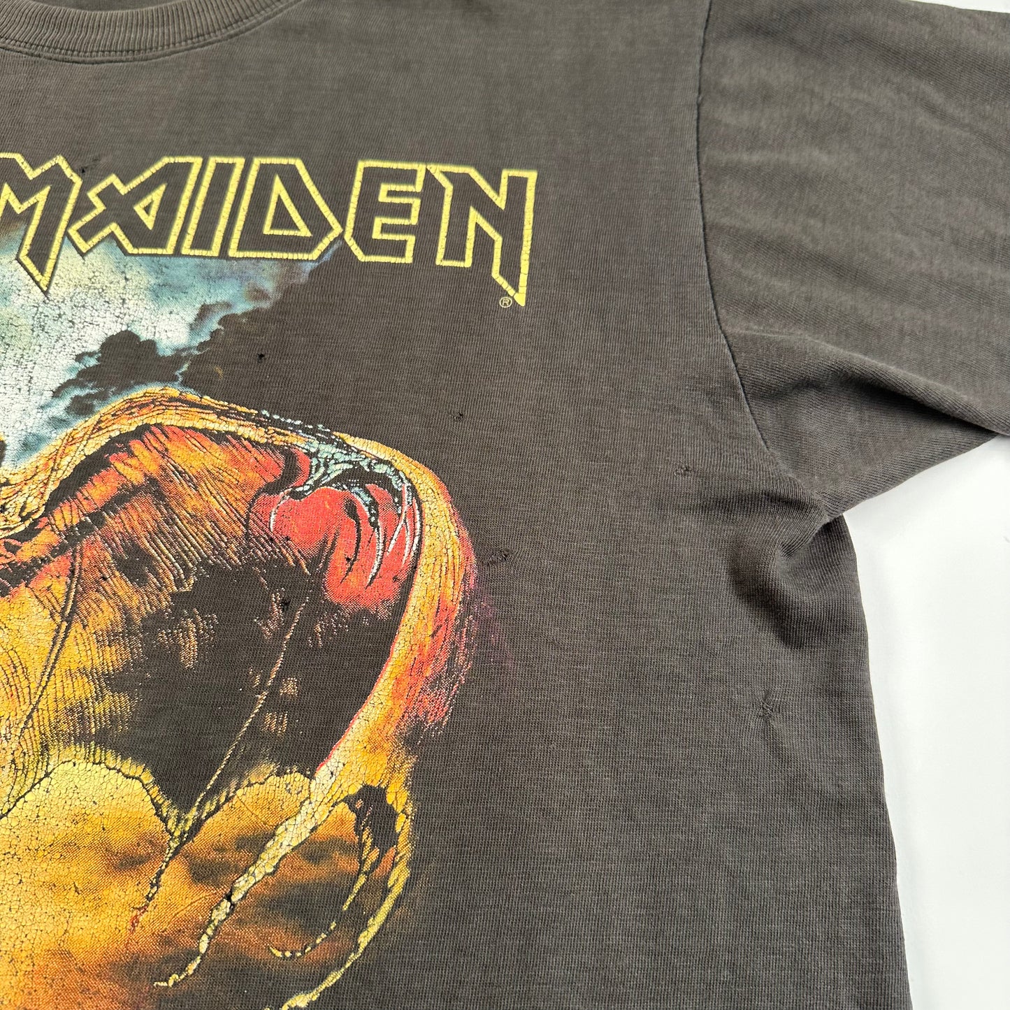 Vintage 1992 Iron Maiden Shirt Large Fear Of The Dark