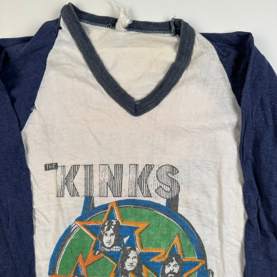 Vintage 1980 The Kinks Shirt Small Second Time Around