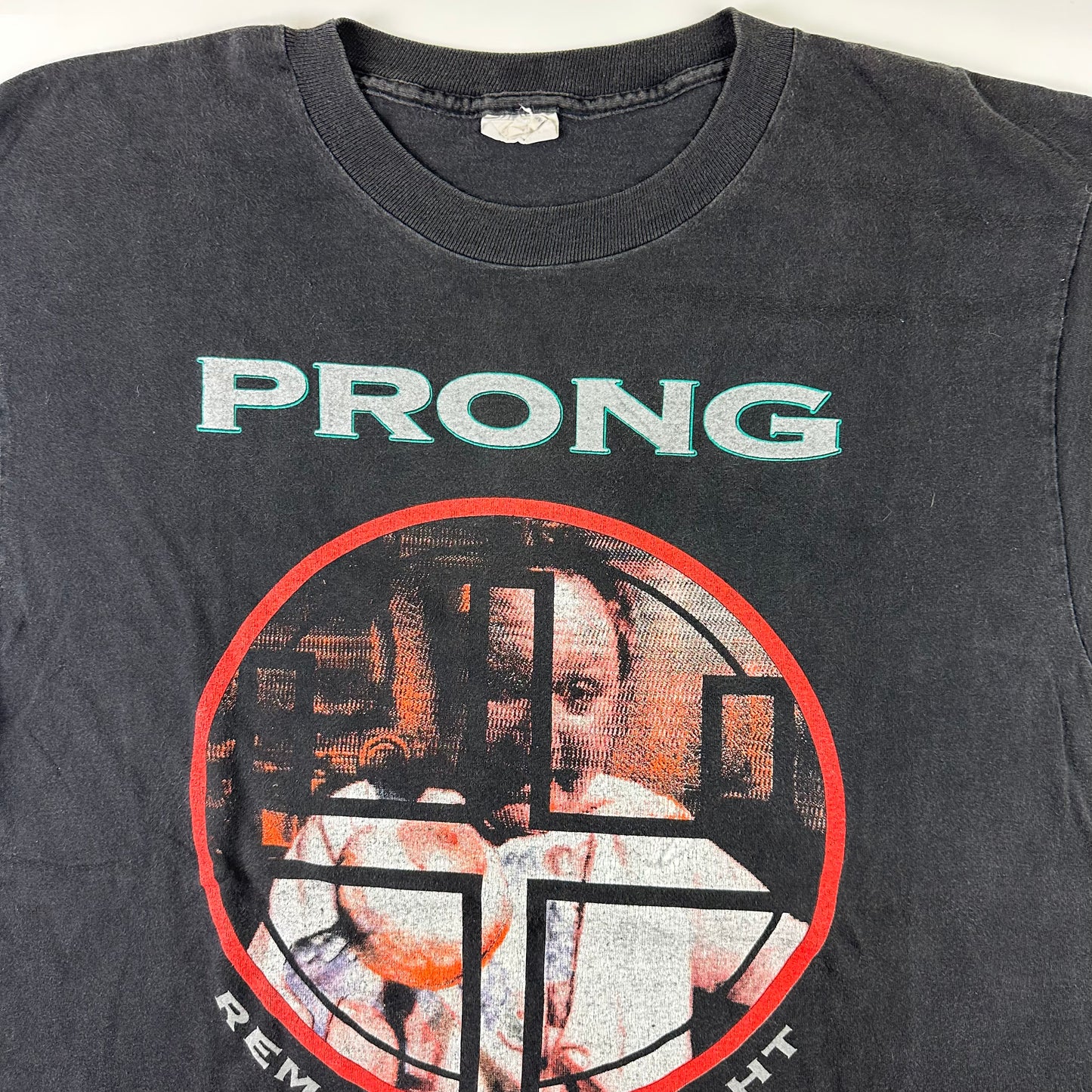 Vintage 1994 Prong Shirt XL Remove The Sight