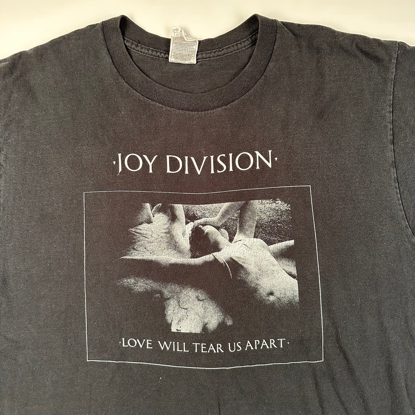 Vintage 90s Joy Division Shirt Large Love Will Tear Us Apart