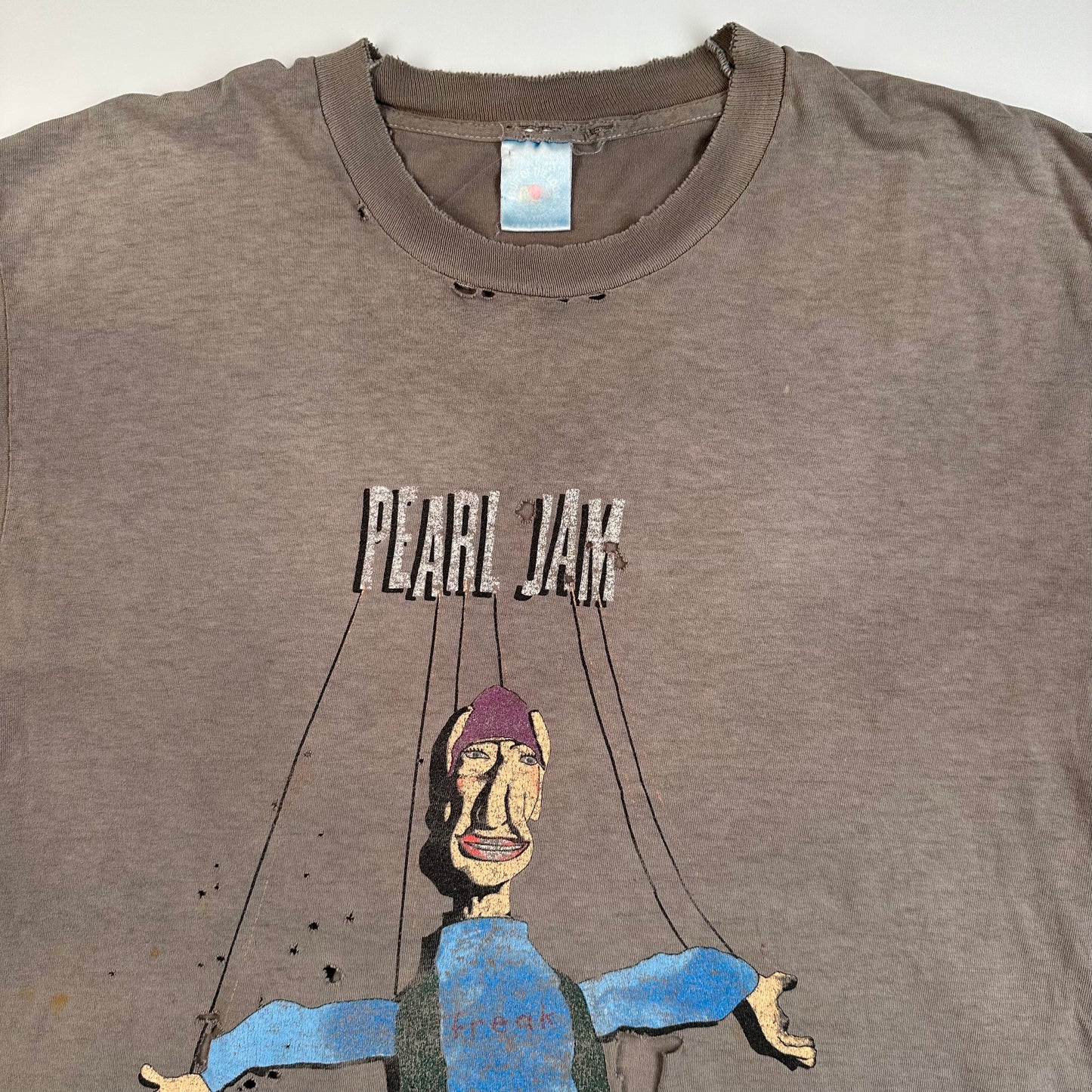 Vintage 90s Pearl Jam Shirt Large Freak